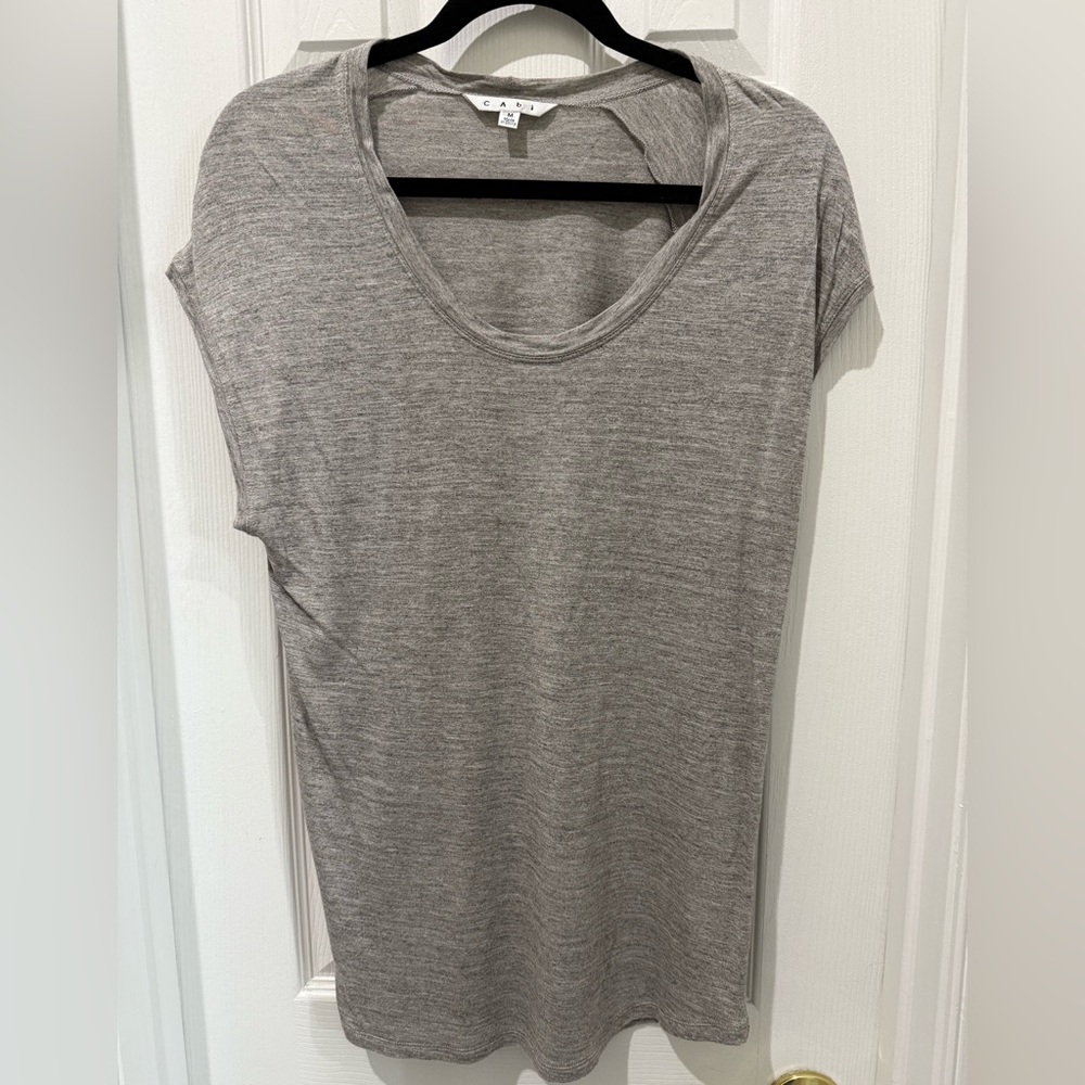 Gray CAbi Women's Top